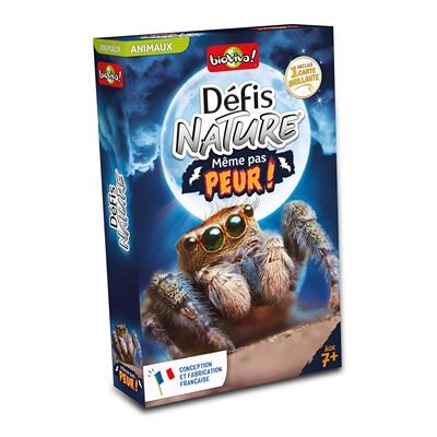 Jeu pour découvrir la nature Défis Nature Même pas peur ! Bioviva Multicolore Jeu pour découvrir la nature Défis Nature Même pas peur ! Bioviva Multicolore