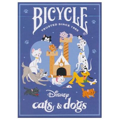 Jeu de Cartes Disney Cats And Dogs Bicycle Jeu de Cartes Disney Cats And Dogs Bicycle