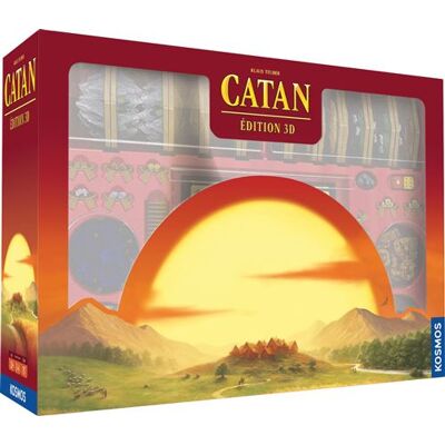 Jeu de stratégie Asmodee Catan 3D Edition Deluxe Jeu de stratégie Asmodee Catan 3D Edition Deluxe