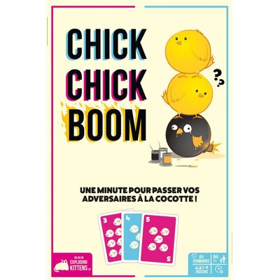 Chick Chick Boom - Jeu de cartes rapide Chick Chick Boom - Jeu de cartes rapide