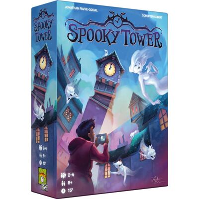 Jeu d’ambiance Spooky Tower Asmodee Multicolore Jeu d’ambiance Spooky Tower Asmodee Multicolore