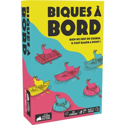 Jeu d'ambiance Biques à bord Asmodee Multicolore Jeu d'ambiance Biques à bord Asmodee Multicolore