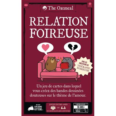 Jeu d'ambiance Asmodee Relation Foireuse Multicolore Jeu d'ambiance Asmodee Relation Foireuse Multicolore