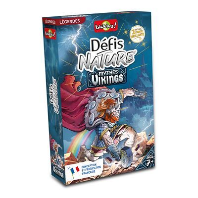 Jeu classique Défis Nature Mythes Vikings Bioviva Multicolore Jeu classique Défis Nature Mythes Vikings Bioviva Multicolore