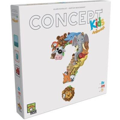 Jeu junior Asmodee Concept Kids Animaux Multicolore Jeu junior Asmodee Concept Kids Animaux Multicolore