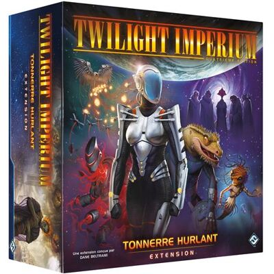 Jeu de stratégie Twilight Imperium Tonnerre Hurlant Extension Asmodee Multicolore Jeu de stratégie Twilight Imperium Tonnerre Hurlant Extension Asmodee Multicolore