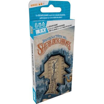 Jeu d'escape game Asmodee Unlock ! Short Adventures Dans la tête de Sherlock Holmes Multicolore Jeu d'escape game Asmodee Unlock ! Short Adventures Dans la tête de Sherlock Holmes Multicolore
