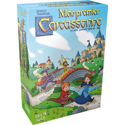 Jeu de société Asmodee Mon Premier Carcassonne Jeu de société Asmodee Mon Premier Carcassonne