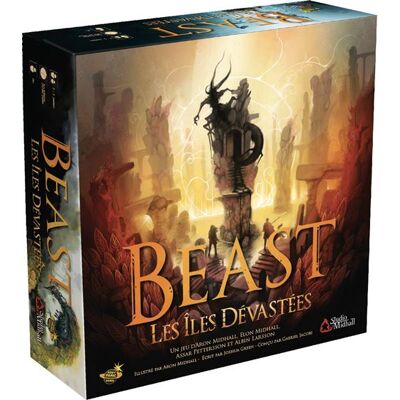 Jeu de stratégie Beast Les Iles Dévastées Asmodee Multicolore Jeu de stratégie Beast Les Iles Dévastées Asmodee Multicolore