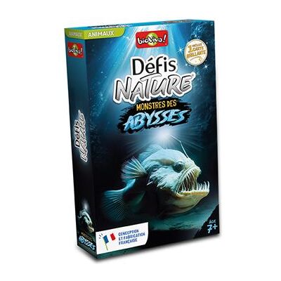 Jeu de culture générale Défis Nature Monstres des Abysses Bioviva Multicolore Jeu de culture générale Défis Nature Monstres des Abysses Bioviva Multicolore