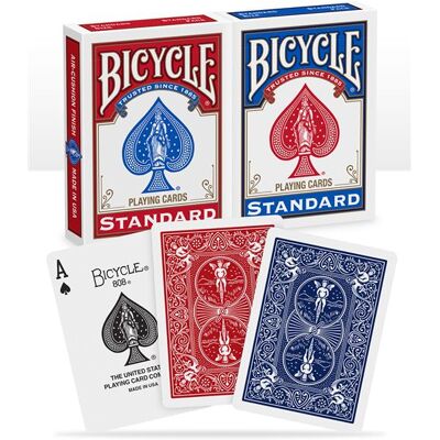 Lot 2 Jeux de cartes Bicycle Standard Multicolore Lot 2 Jeux de cartes Bicycle Standard Multicolore