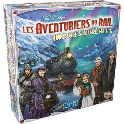 Days of Wonder - Aventuriers du Rail - Aurores Boréales - Jeu de société Days of Wonder - Aventuriers du Rail - Aurores Boréales - Jeu de société