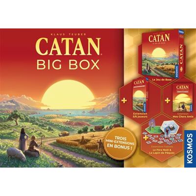 Jeu de stratégie Asmodee Catan Big Box Jeu de stratégie Asmodee Catan Big Box