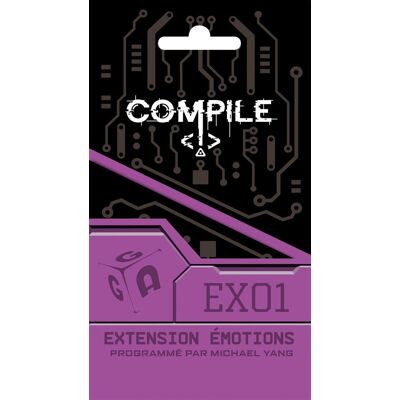 Jeu de stratégie Asmodee Compile Extension Emotions Multicolore Jeu de stratégie Asmodee Compile Extension Emotions Multicolore