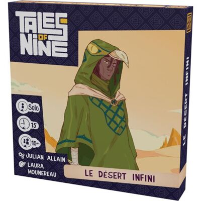 Jeu d'enquête Tales of Nine 3 Le Désert Infini Asmodee Multicolore Jeu d'enquête Tales of Nine 3 Le Désert Infini Asmodee Multicolore