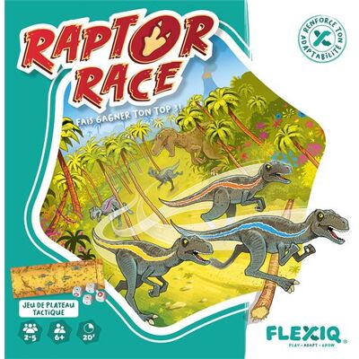 Jeu d’ambiance Raptor Race Asmodee Multicolore Jeu d’ambiance Raptor Race Asmodee Multicolore