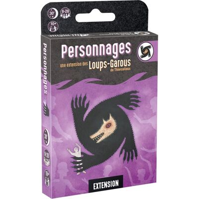 Jeu d’ambiance Asmodee Loups-Garous extension Personnages Version Eco Multicolore Jeu d’ambiance Asmodee Loups-Garous extension Personnages Version Eco Multicolore