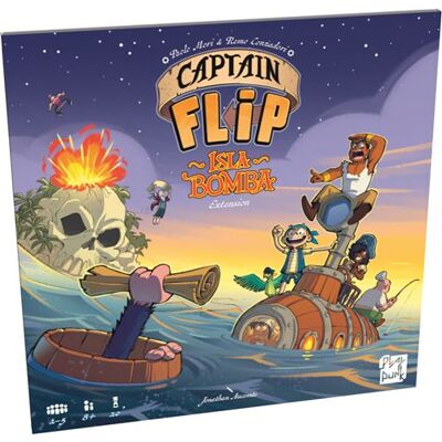 Jeu de stratégie Captain Flip Isla Bomba Extension Asmodee Multicolore Jeu de stratégie Captain Flip Isla Bomba Extension Asmodee Multicolore