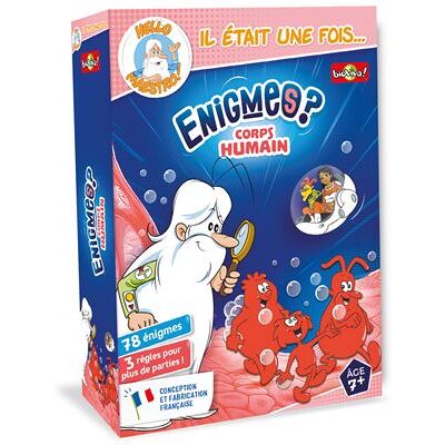 Jeu de culture générale Bioviva Enigmes Il était une fois la vie Corps humain Multicolore Jeu de culture générale Bioviva Enigmes Il était une fois la vie Corps humain Multicolore