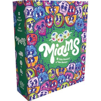 Kyf Edition Miams - Jeu de Société Famille dès 10 ans - Combinaisons de Fruits Surprises Kyf Edition Miams - Jeu de Société Famille dès 10 ans - Combinaisons de Fruits Surprises