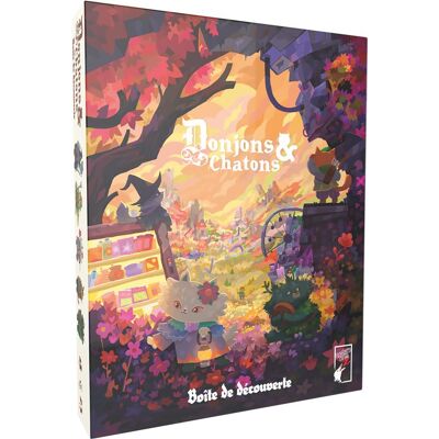 Jeu de rôles Asmodee Donjons et Chatons Boîte de découverte Multicolore Jeu de rôles Asmodee Donjons et Chatons Boîte de découverte Multicolore