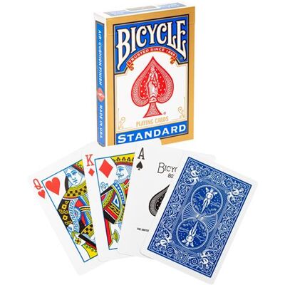 Jeu classique Bicycle Cartes Bicycle Poker Standard Bleu Bleu Jeu classique Bicycle Cartes Bicycle Poker Standard Bleu Bleu