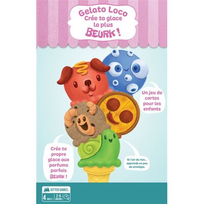 Jeu d’ambiance Asmodee Gelato Loco Jeu d’ambiance Asmodee Gelato Loco