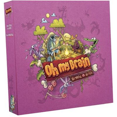 Black Rock Games Oh My Brain - Jeu de cartes, Zombies, Amusement en famille Black Rock Games Oh My Brain - Jeu de cartes, Zombies, Amusement en famille