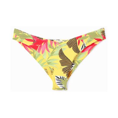 Desigual Palms Bikini Bottom - Jaune - Bottoms de Bain Desigual Palms Bikini Bottom - Jaune - Bottoms de Bain