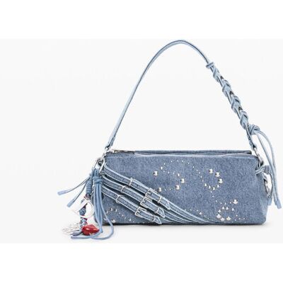 Desigual, PETIT SAC EN DENIM, Femme, Coton, Bleu, U Desigual, PETIT SAC EN DENIM, Femme, Coton, Bleu, U
