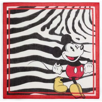 Desigual, Foulard Mickey™ imprimé, Rouge, U Desigual, Foulard Mickey™ imprimé, Rouge, U