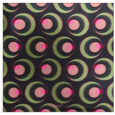 Desigual, Foulard carré imprimé, Femme, U Desigual, Foulard carré imprimé, Femme, U