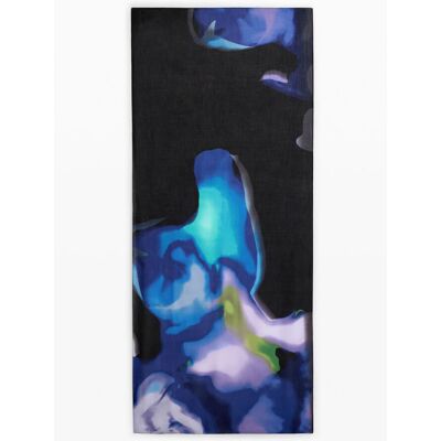 Desigual, Foulard rectangulaire à dégradé, Femme, Viscose, Bleu, U Desigual, Foulard rectangulaire à dégradé, Femme, Viscose, Bleu, U