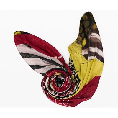 Desigual, Foulard à imprimé animal, Viscose, U Desigual, Foulard à imprimé animal, Viscose, U