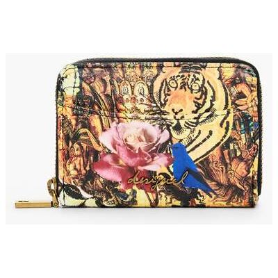 Desigual, porte-monnaie imprimé m c lacroix, Femme, PolyurÉThane, Marron, U Desigual, porte-monnaie imprimé m c lacroix, Femme, PolyurÉThane, Marron, U