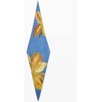 Desigual, Foulard imprimé fleurs, Femme, Polyester, Bleu, U Desigual, Foulard imprimé fleurs, Femme, Polyester, Bleu, U