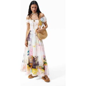 Desigual, Robe à manches courtes 100 % coton, Coton, XS Desigual, Robe à manches courtes 100 % coton, Coton, XS