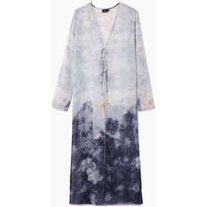 Desigual, Blouse col en V à volants, Femme, Polyester, Noir, L Desigual, Blouse col en V à volants, Femme, Polyester, Noir, L