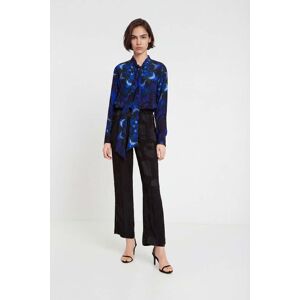 Desigual, Blouse imprimé mandalas tie dye, Femme, Viscose, Bleu, XS Desigual, Blouse imprimé mandalas tie dye, Femme, Viscose, Bleu, XS