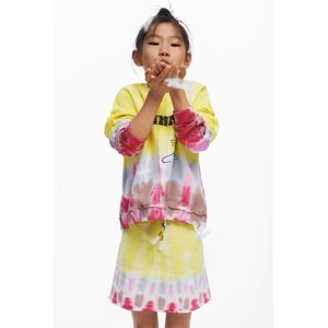 Desigual, Jupe courte tye-die, Enfant, Coton, 11/12 Desigual, Jupe courte tye-die, Enfant, Coton, 11/12