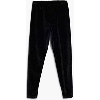 Desigual, Leggings effet usé, Enfant, Polyester, Noir, 13/14 Desigual, Leggings effet usé, Enfant, Polyester, Noir, 13/14