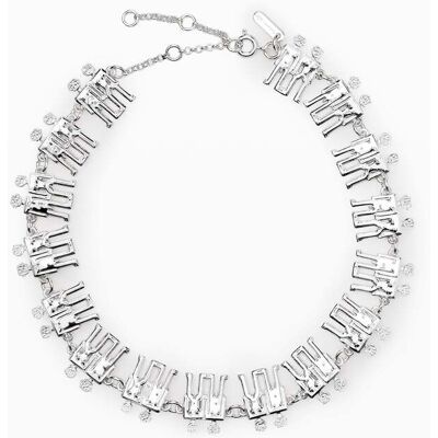 Desigual, Collier long Robots Zalio, Noir, U Desigual, Collier long Robots Zalio, Noir, U