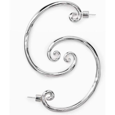 Desigual, Boucles d’oreilles Hoop Zalio, Noir, U Desigual, Boucles d’oreilles Hoop Zalio, Noir, U