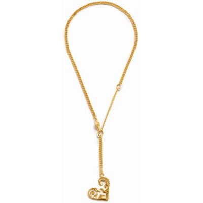 Desigual, Collier petit cœur plaqué or Zalio, U Desigual, Collier petit cœur plaqué or Zalio, U