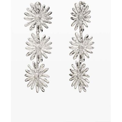 Desigual, Boucles d’oreilles marguerites zalio, Noir, U Desigual, Boucles d’oreilles marguerites zalio, Noir, U