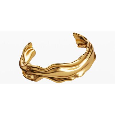 Desigual, Bracelet irrégulier plaqué or Zalio, U Desigual, Bracelet irrégulier plaqué or Zalio, U