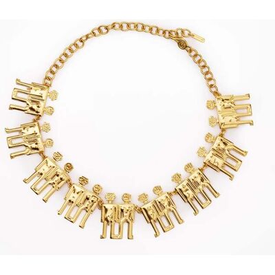 Desigual, Collier long Robots Zalio, U Desigual, Collier long Robots Zalio, U