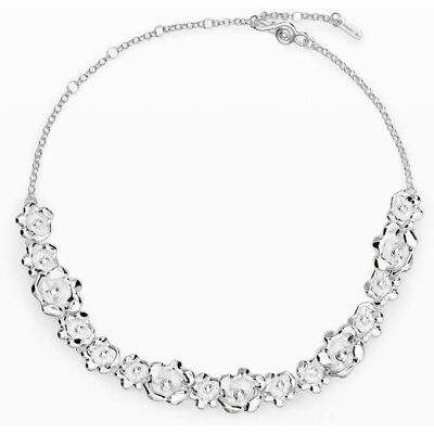 Desigual, Collier grande fleur Zalio, Noir, U Desigual, Collier grande fleur Zalio, Noir, U