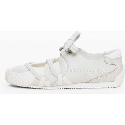 Desigual, BASKET EN TISSU BRUT, Femme, Cow Leather, Blanc, 41 Desigual, BASKET EN TISSU BRUT, Femme, Cow Leather, Blanc, 41