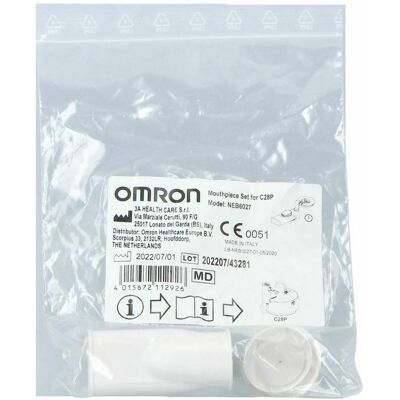 Embout buccal Omron CP28 - Accessoire respiratoire Embout buccal Omron CP28 - Accessoire respiratoire